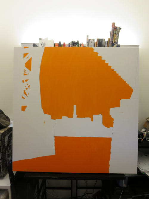 Domino Sugar Factory Painting Process by Borbay