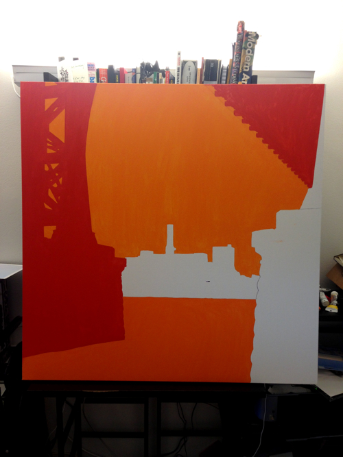 Domino Sugar Factory Painting Process by Borbay