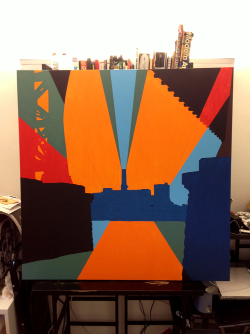 Domino Sugar Factory Painting Process by Borbay