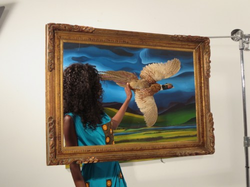 Oluchi and Bird - BORBAY Oluchi and Bird