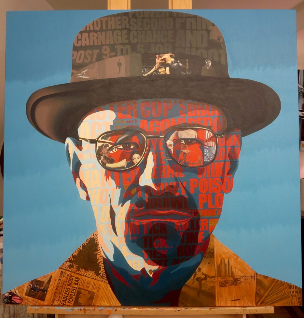 Walter White Painting Process by Borbay