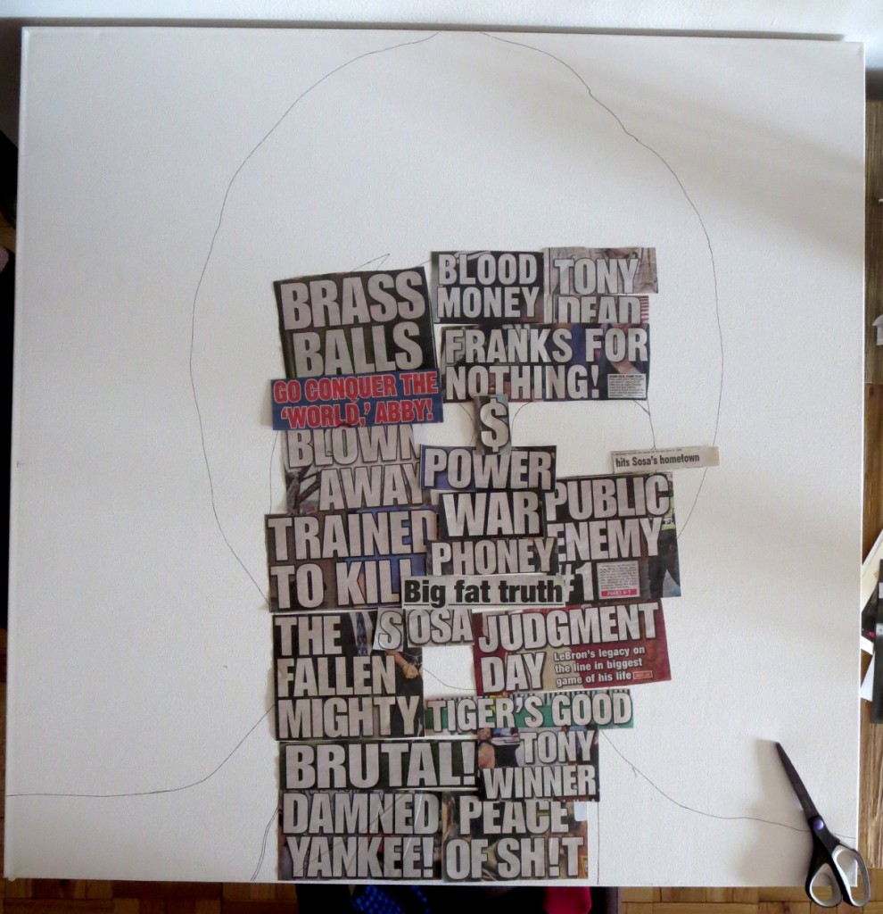 Tony Montana Al Pacino Scarface Painting Process by Borbay