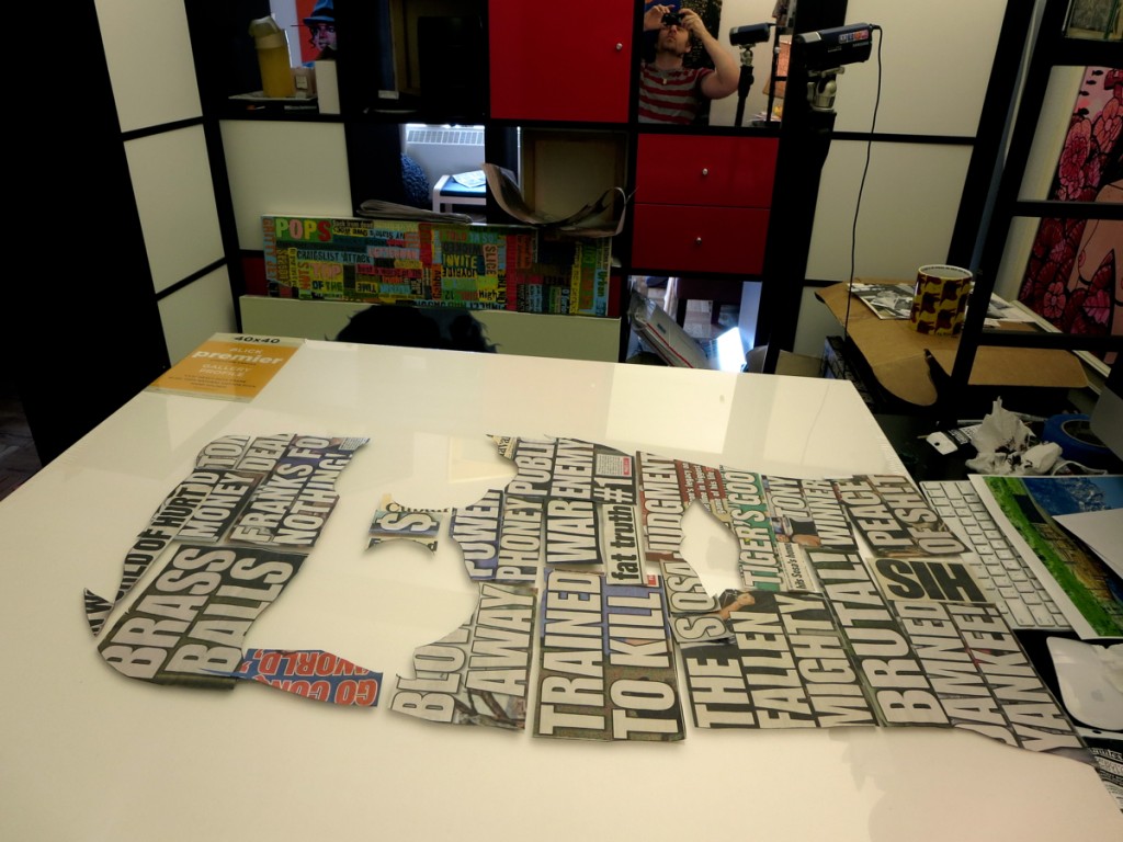 Tony Montana Al Pacino Scarface Painting Process by Borbay