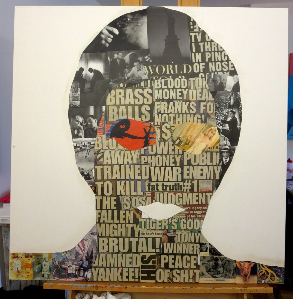 Tony Montana Al Pacino Scarface Painting Process by Borbay