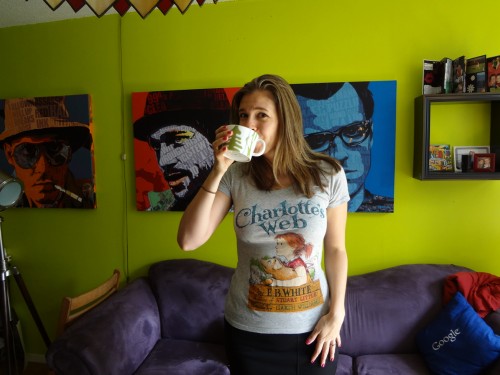 Erin in The Old Studio