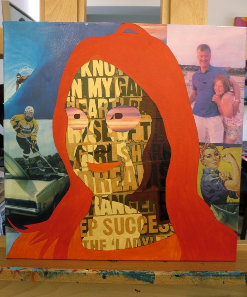 Samantha Niemi Portrait Painting Process by Borbay