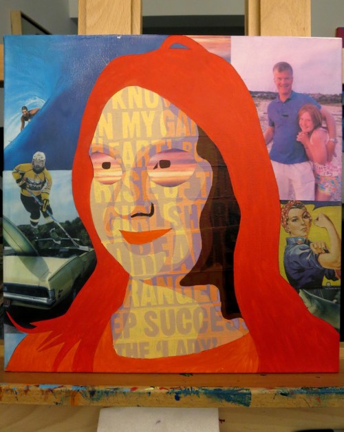 Samantha Niemi Portrait Painting Process by Borbay