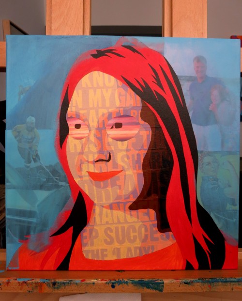 Samantha Niemi Portrait Painting Process by Borbay