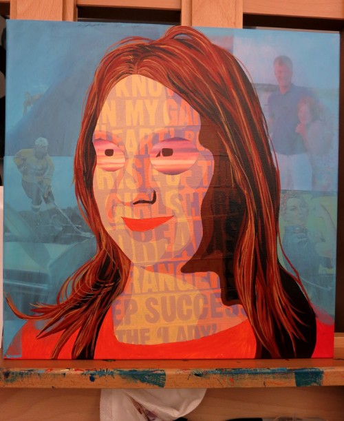 Samantha Niemi Portrait Painting Process by Borbay