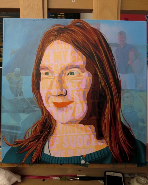 Samantha Niemi Portrait Painting Process by Borbay