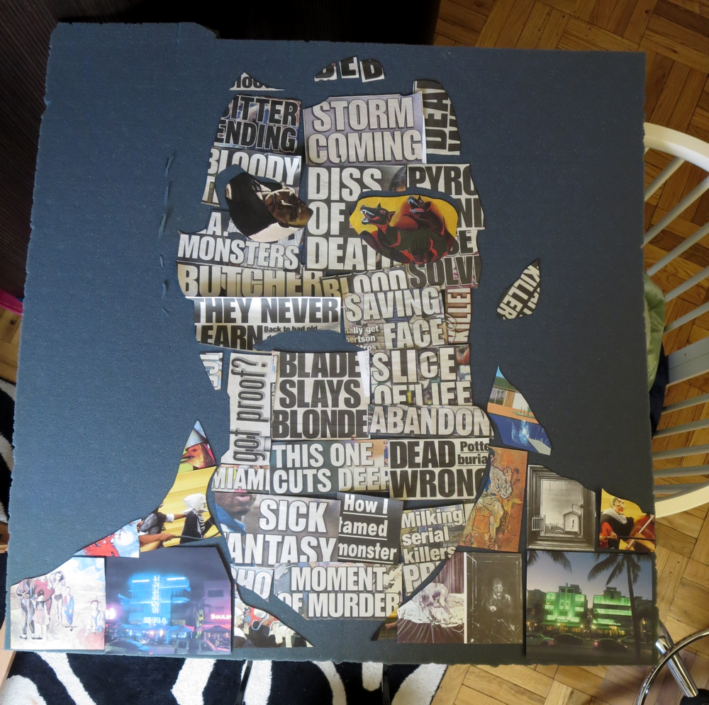 Painting Process of Dexter Morgan by Borbay