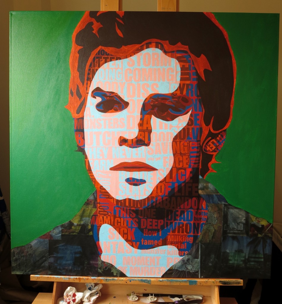 Painting Process of Dexter Morgan by Borbay