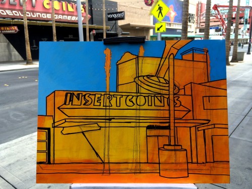 Painting Process of Insert Coins by Borbay