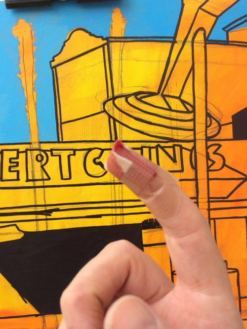 Painting Process of Insert Coins by Borbay