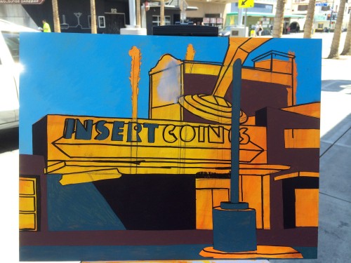 Painting Process of Insert Coins by Borbay