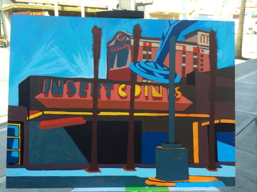 Painting Process of Insert Coins by Borbay