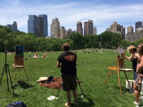 Central Park Sheep Meadow Sandum Duryea