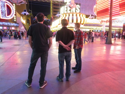 Jim Dan Tim Downtown Las Vegas