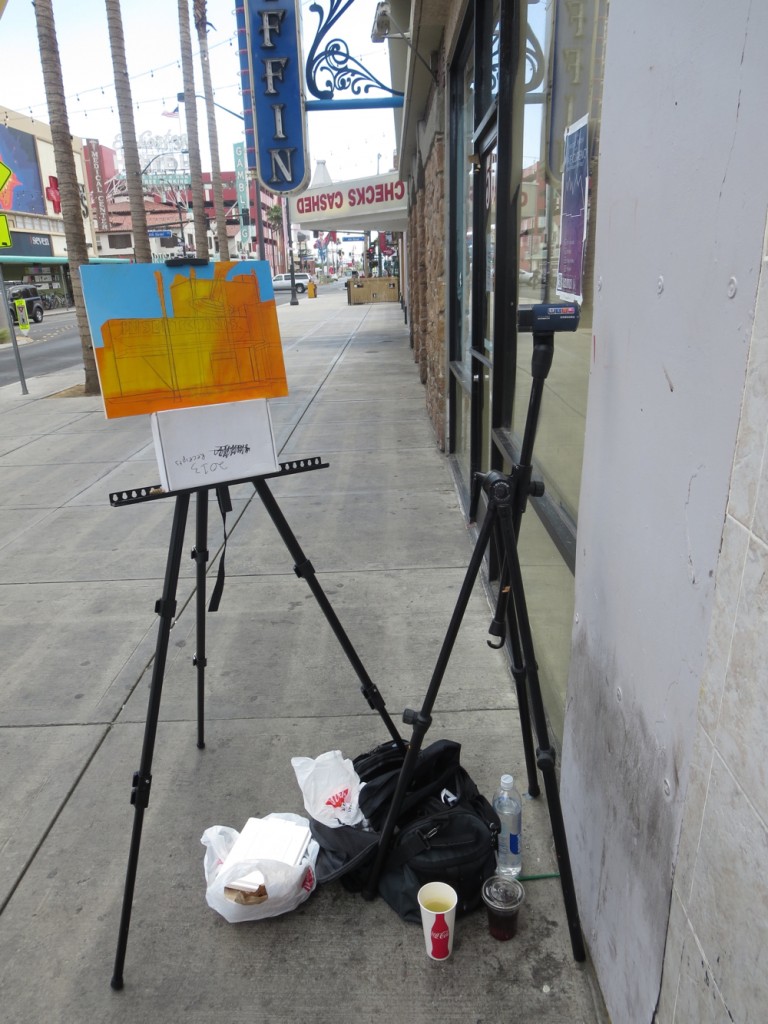 Painting Set Up Insert Coins Las Vegas