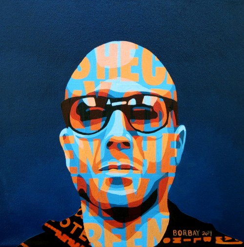 Shecky Green Painting by Borbay