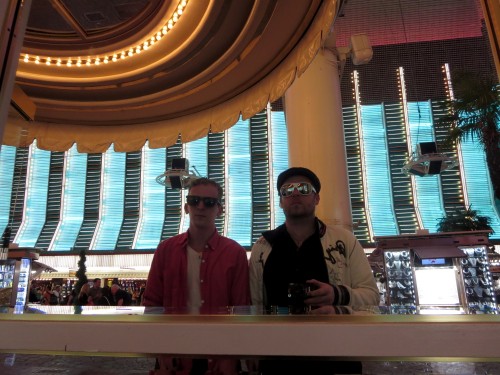 Tim and Borbay Downtown Las Vegas