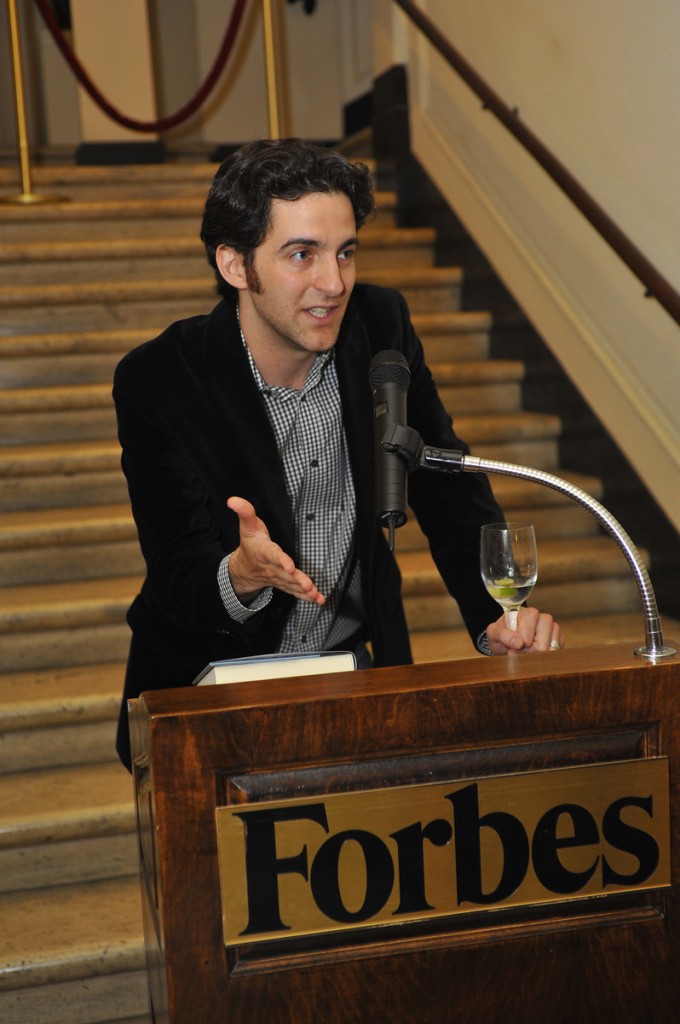 Zack O'Malley Greenburg Speaks at Forbes Photo by Glen Davis