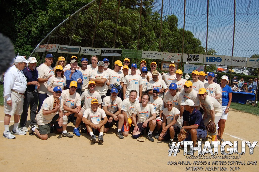 Artists Team Again Artists Writers Softball Game