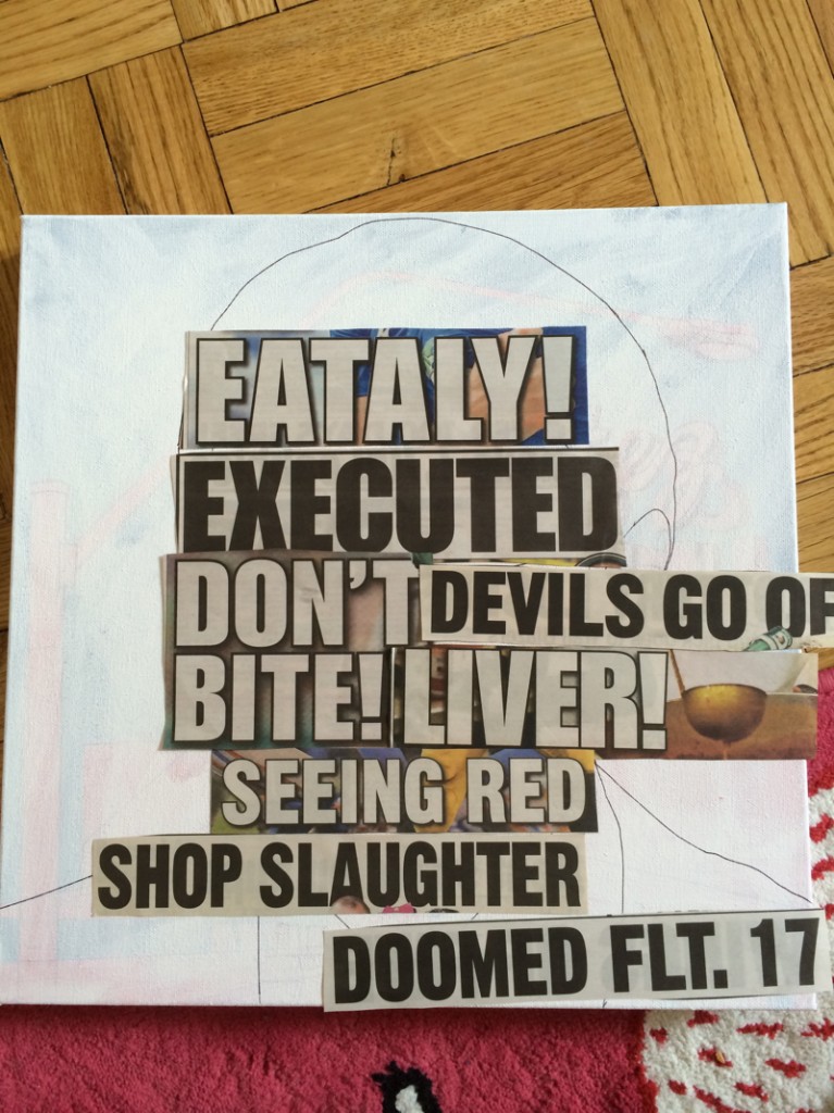 Mads Mikkelsen as Hannibal Painting Process by Borbay