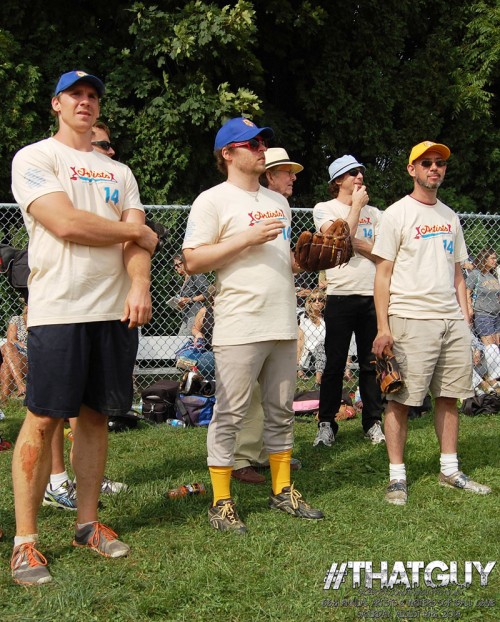 Richard Sullivan Borbay Artists Writers Softball Game