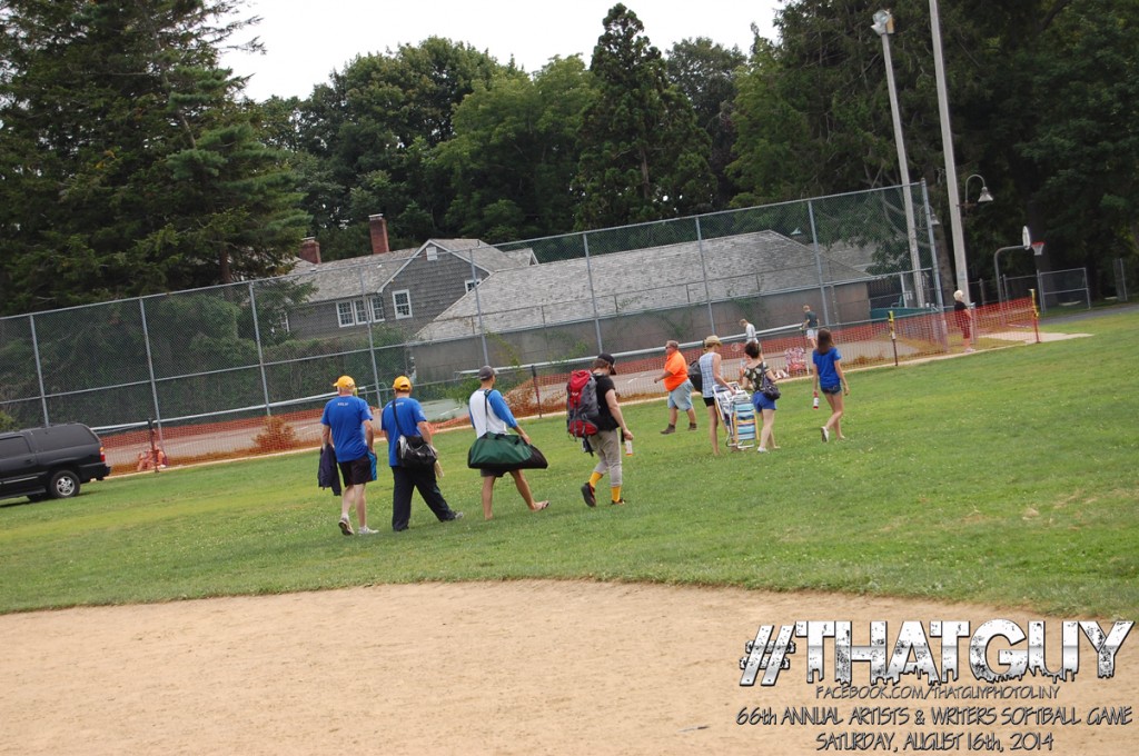 To The Pub Artists Writers Softball Game
