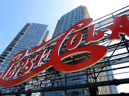 Long Island City Pepsi Sign Photograph by Borbay