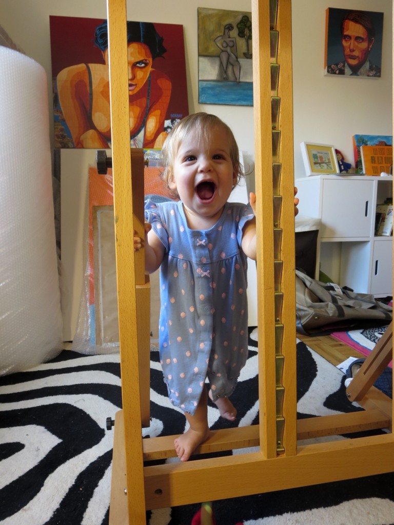 Coraline in the Studio