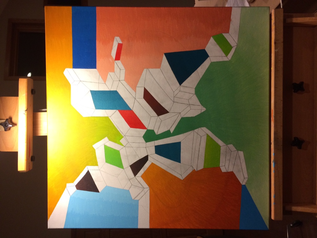 Mindscape Painting Process by Borbay 2014