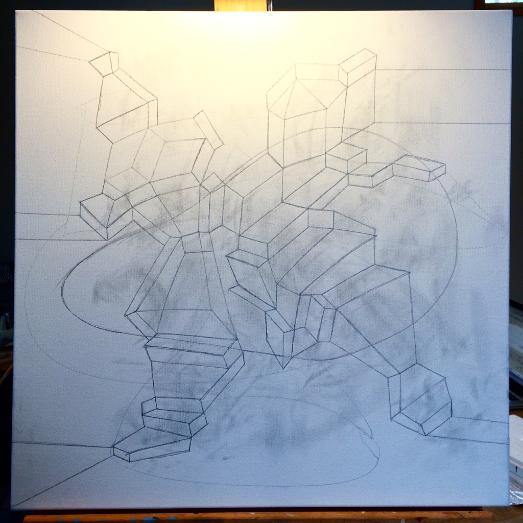 Mindscape Painting Process by Borbay 2014