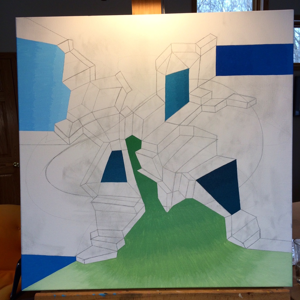 Mindscape Painting Process by Borbay 2014
