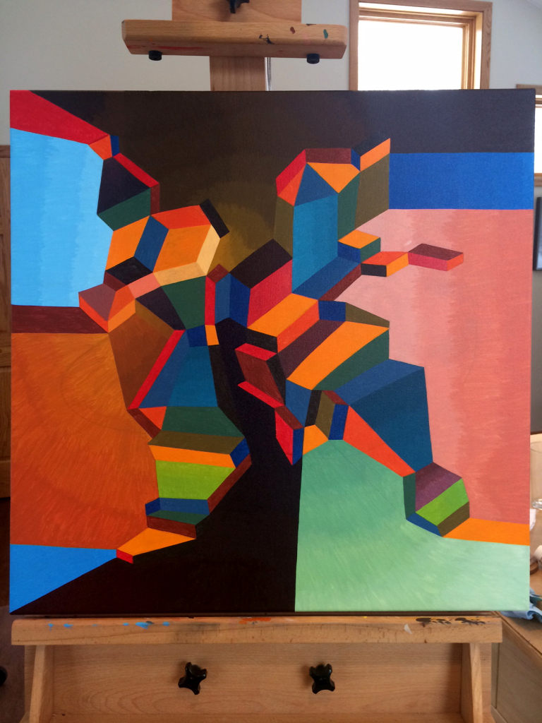 Mindscape Painting Process by Borbay 2014