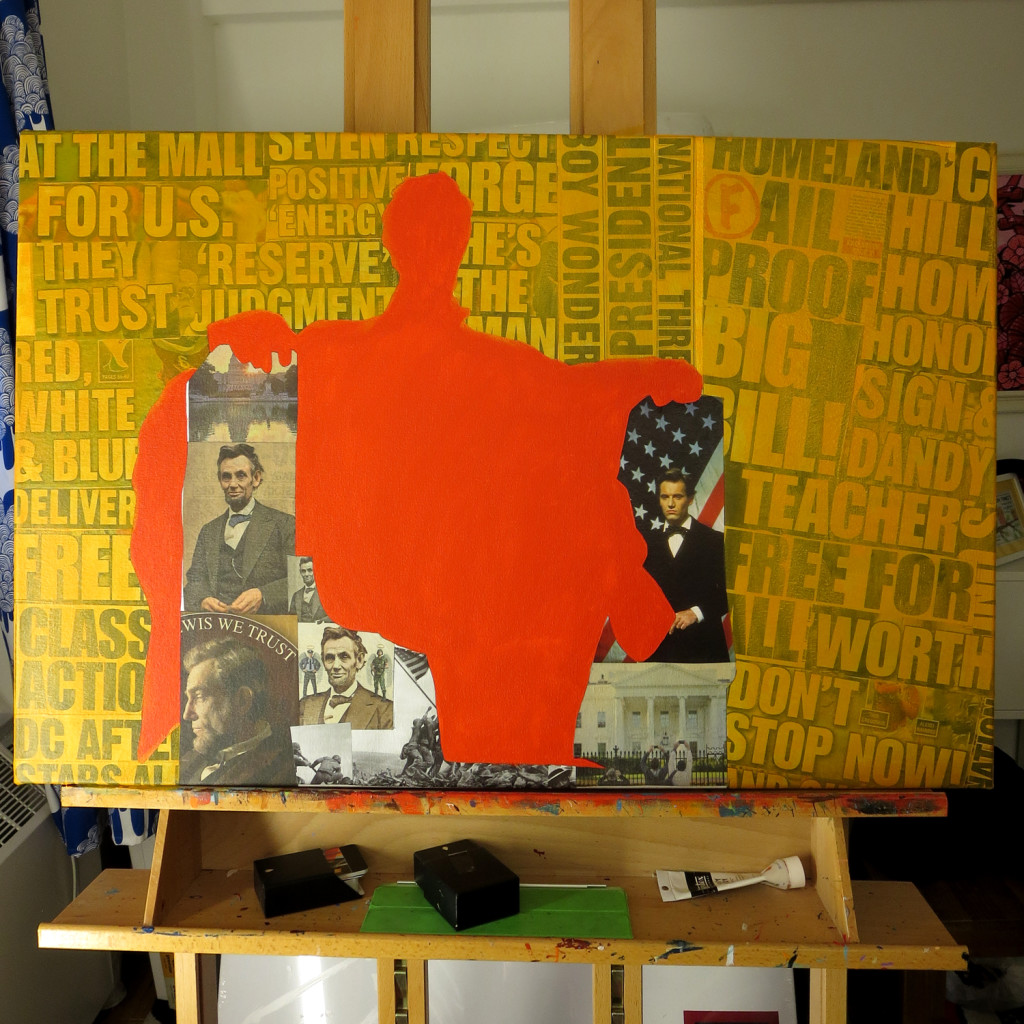 Lincoln Memorial Painting Process by Borbay - BORBAY Lincoln Memorial Painting Process by Borbay