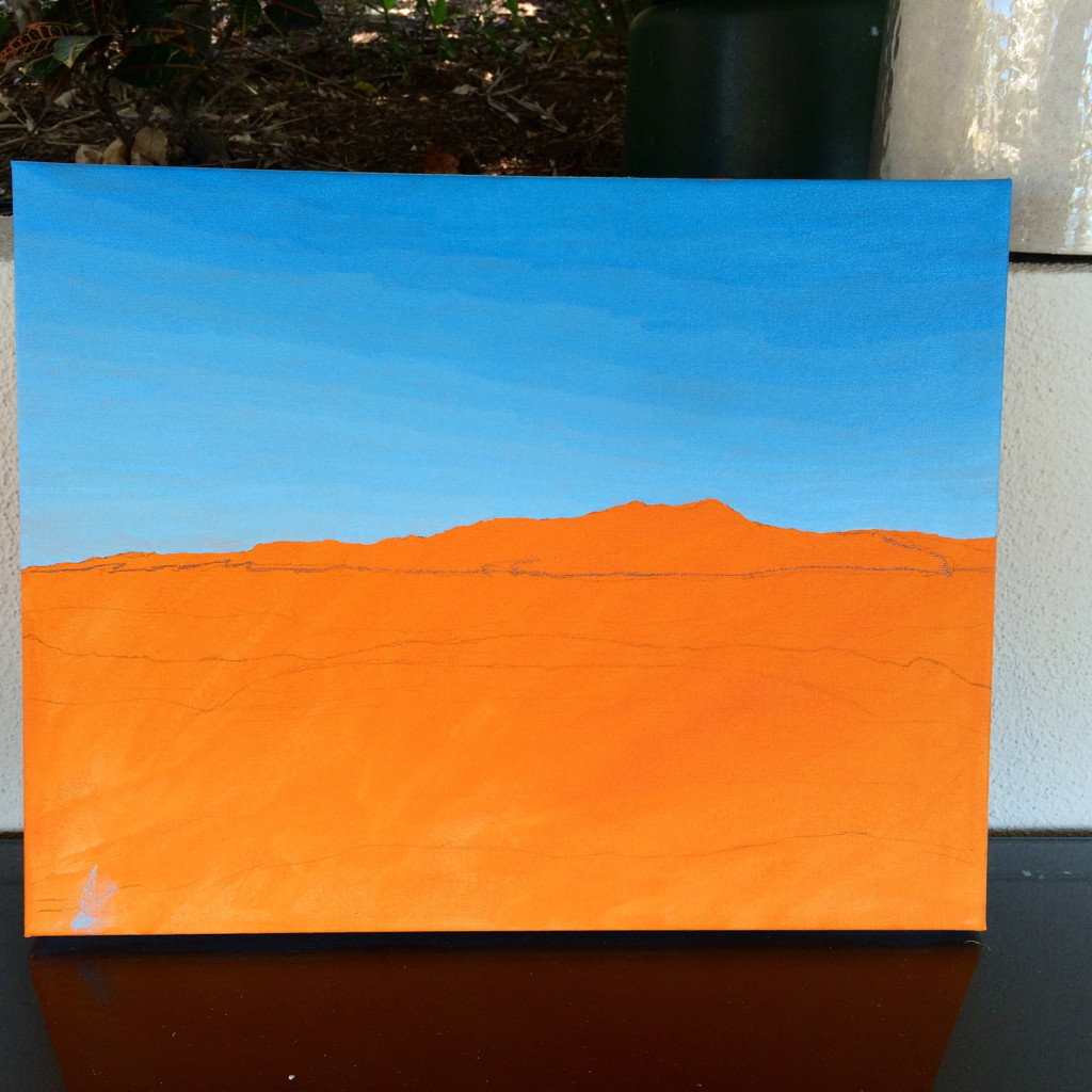 Mindscape Emerald Bay Painting Process by Borbay