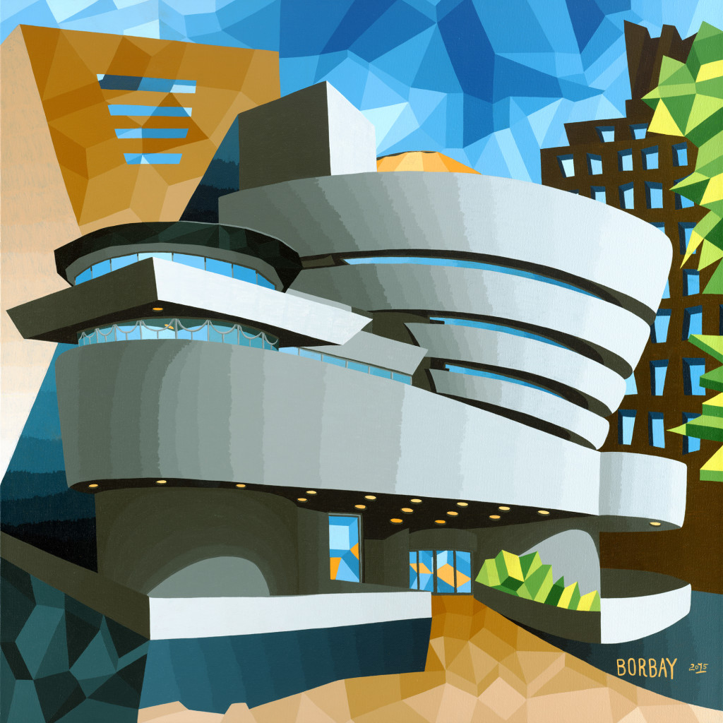 Guggenheim Painting by Borbay 2015