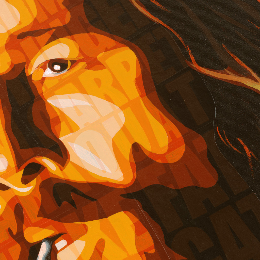 Borbay's Dude, A Cheek Close Up