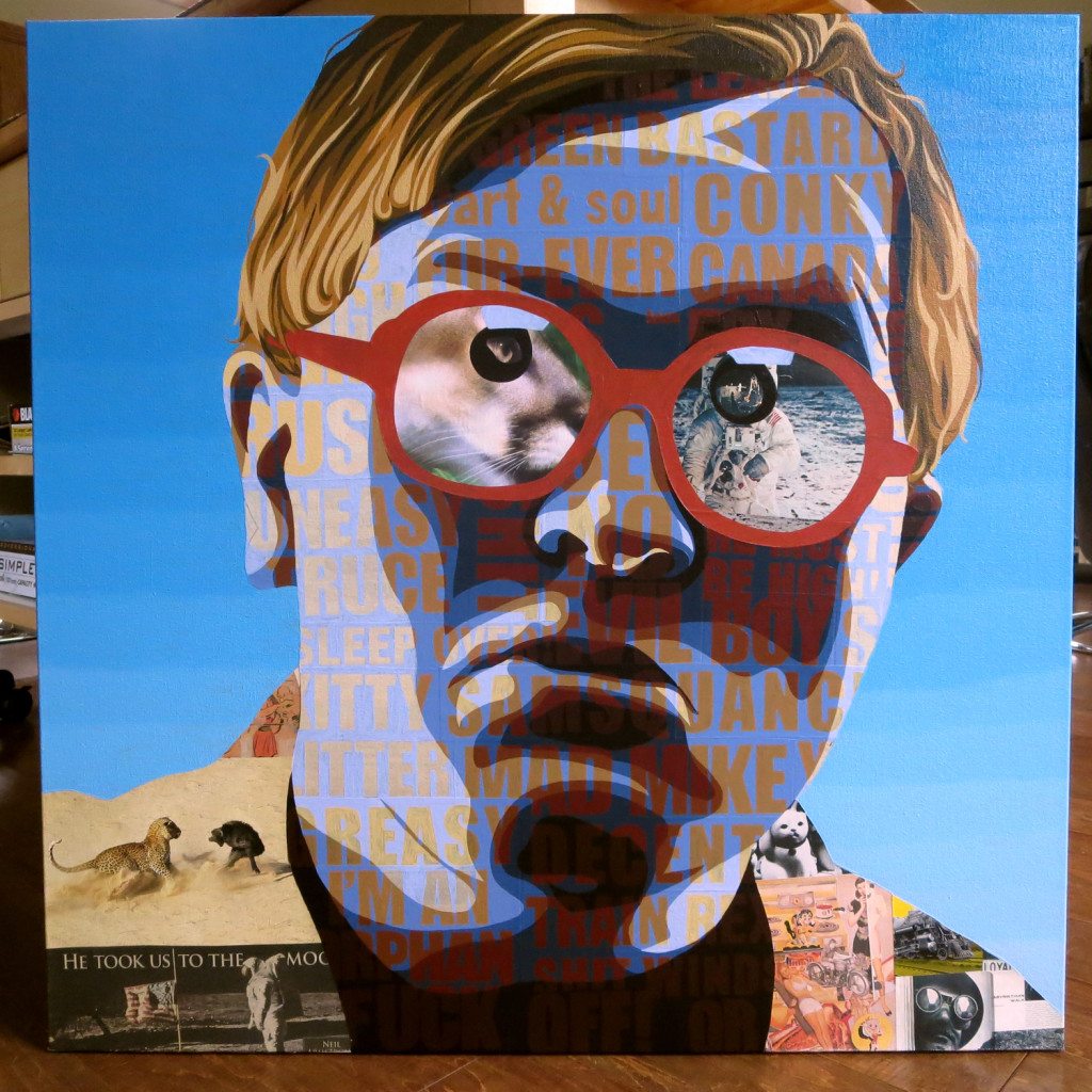 Bubbles Trailer Park Boys Painting Process By Borbay 2015