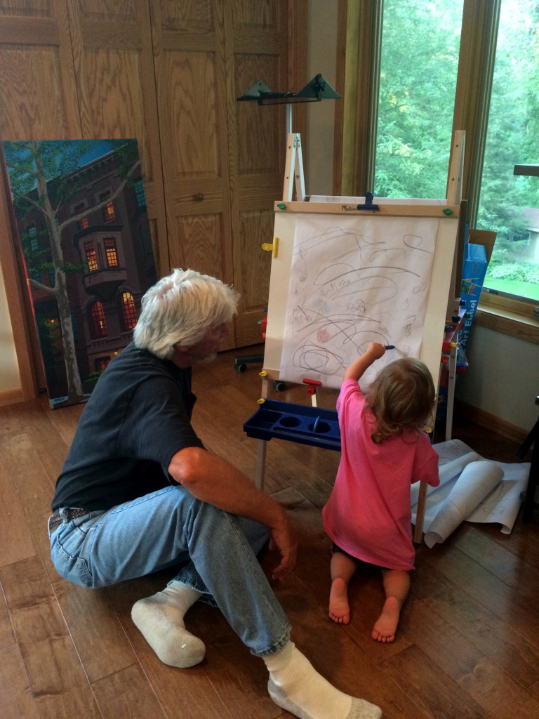 Boppa and Coraline Studio Time