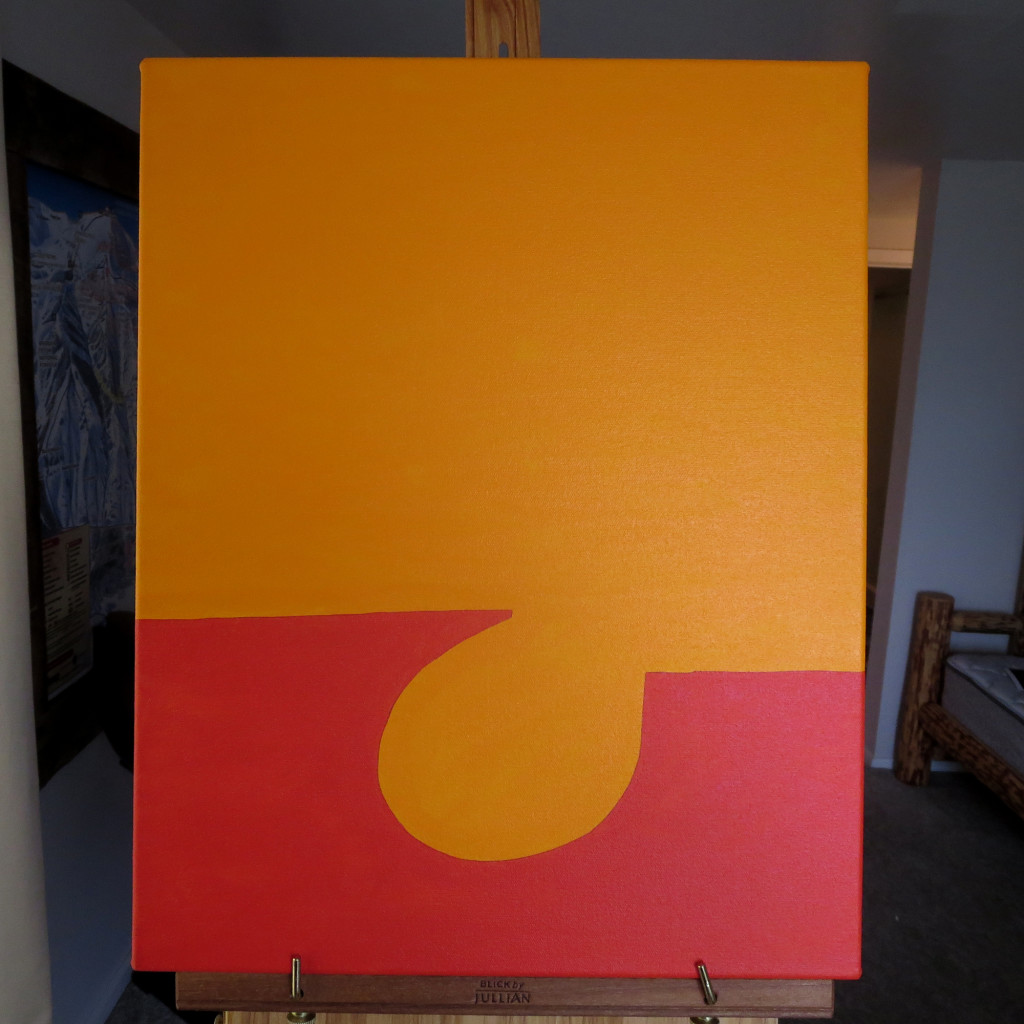 Cowboy Bar Painting Process by Borbay, Jackson Hole, Wyomoing