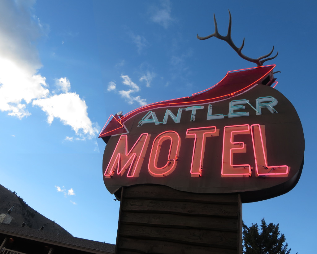 Antler Inn Neon Sign Photo by Borbay