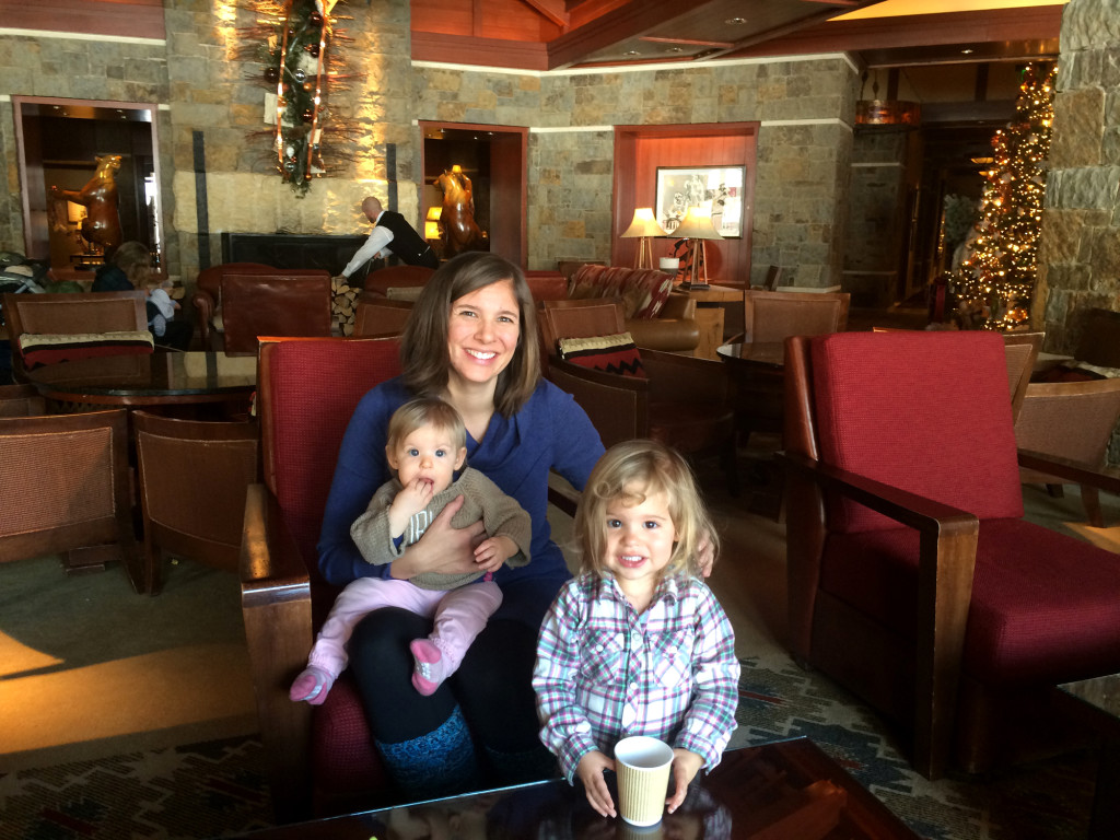 My Girls at the Four Seasons Jackson Hole