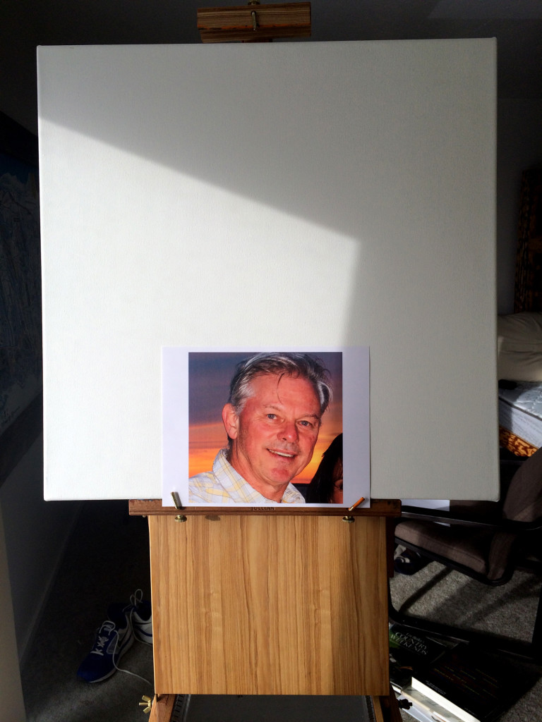 Kenneth Francis Begasse Collage Painting Process by Borbay