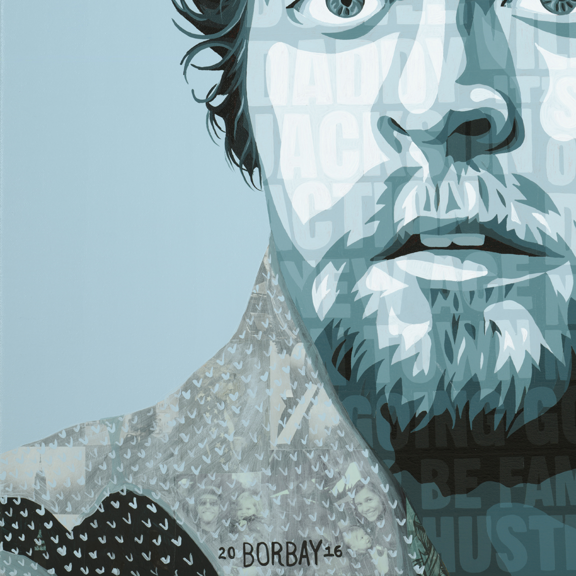 Borbay Portrait 2016 Detail 3