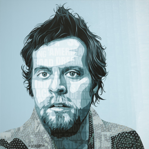 Borbay Self Portrait Painting 2016 - BORBAY Borbay Self Portrait Painting 2016