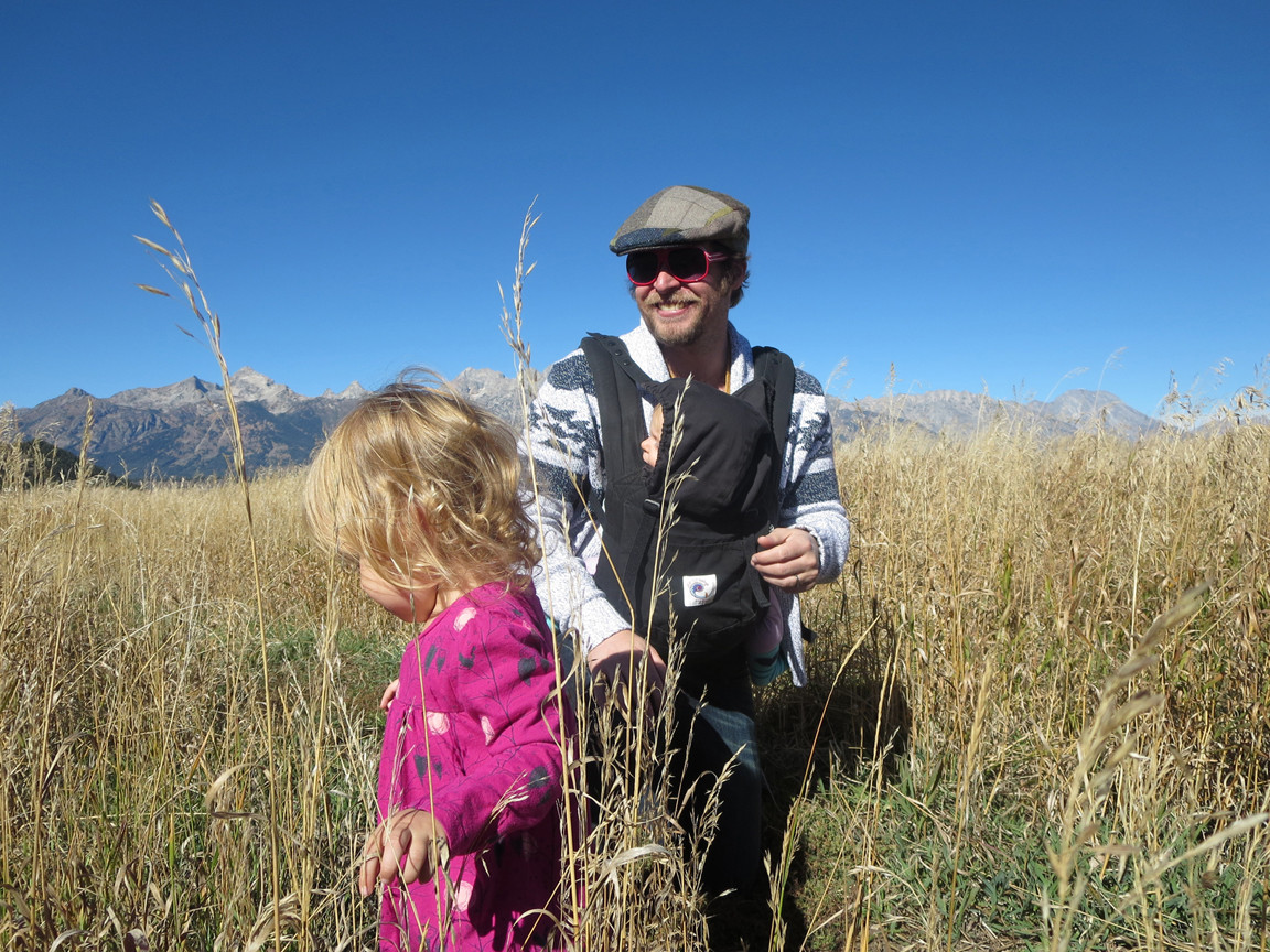 Borbay and his Girls Teton National Park