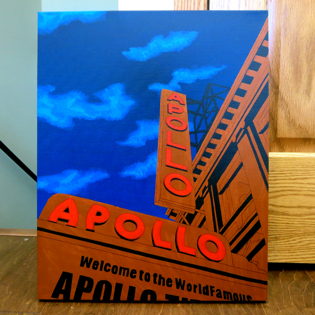 The Apollo Theater Painting Process by Borbay